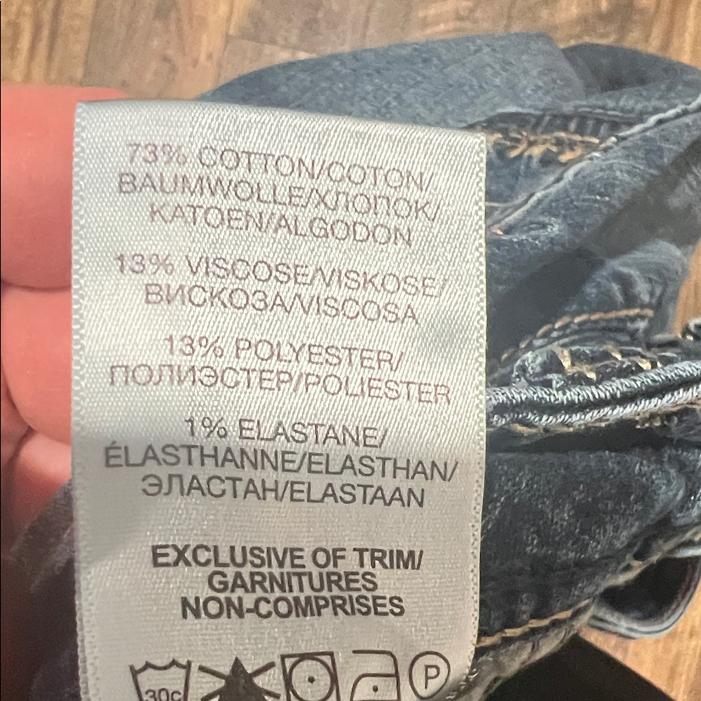 Silver Women's Boot Cut Jeans - Picture 9 of 9
